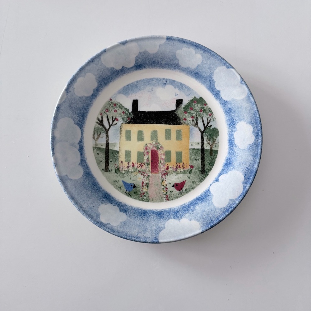 Nikko "Remember When" 1999 Ceramic Plate "Deb Mores A"